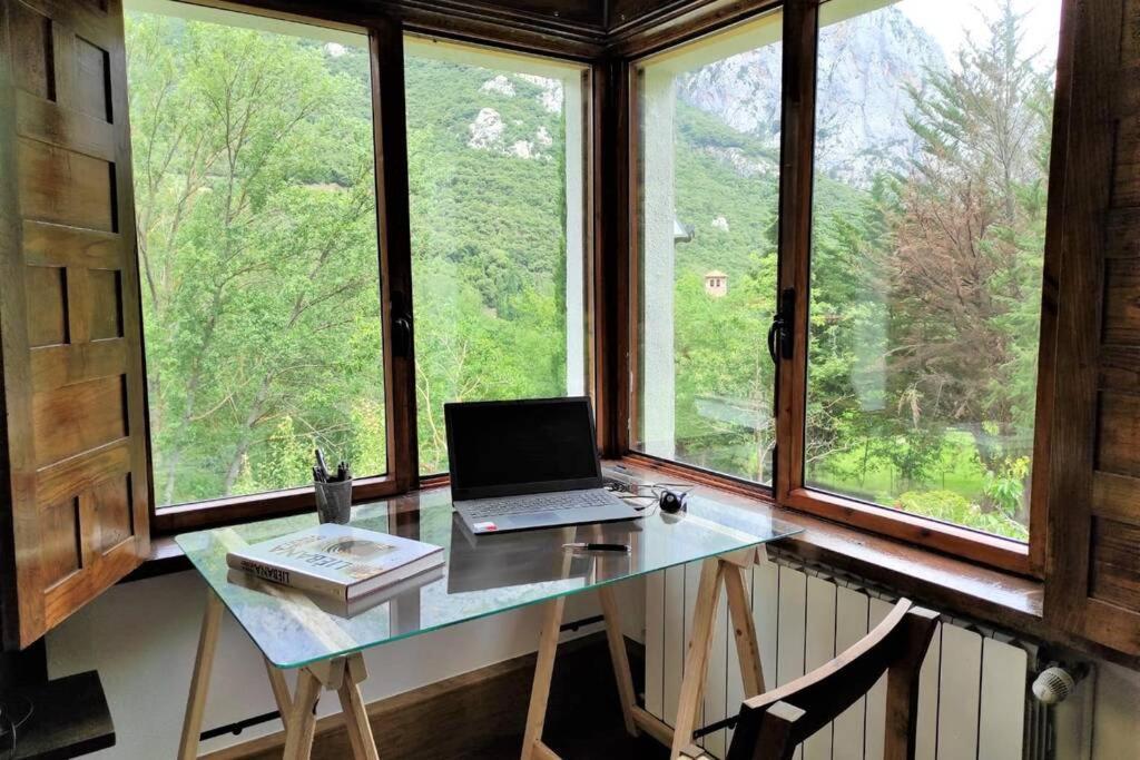 El Chalet De La Poza - Rio, Barbacoa, Wifi, Zona De Trabajo, Vistas. Lebena Экстерьер фото